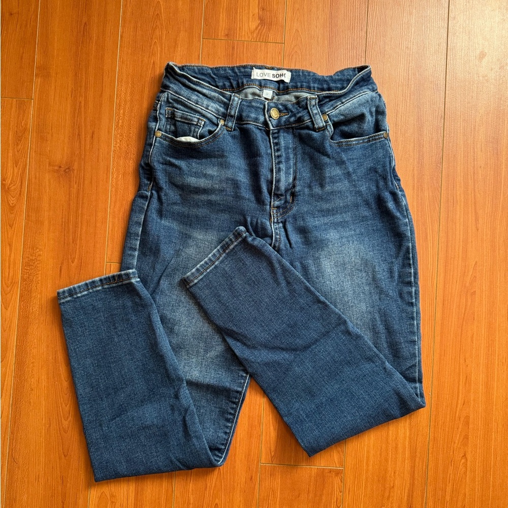 High Rise Denim Jeans